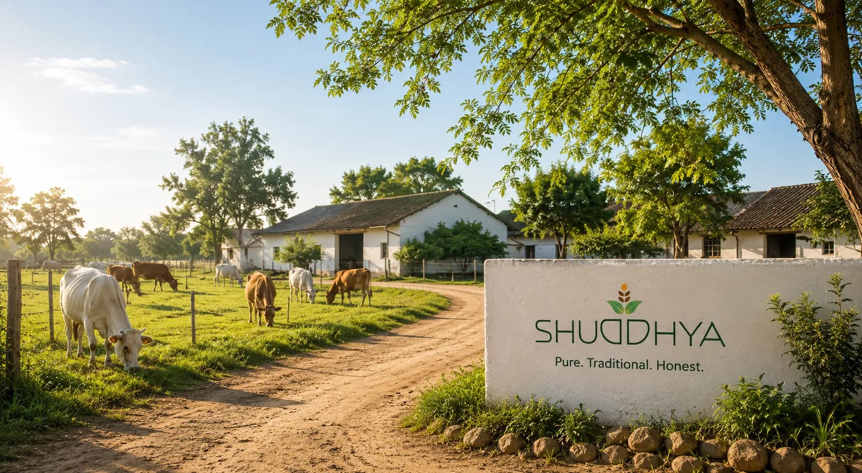 Maan Sarovar Farm — home of Shuddhya's A2 desi cows in Sirohi, Rajasthan